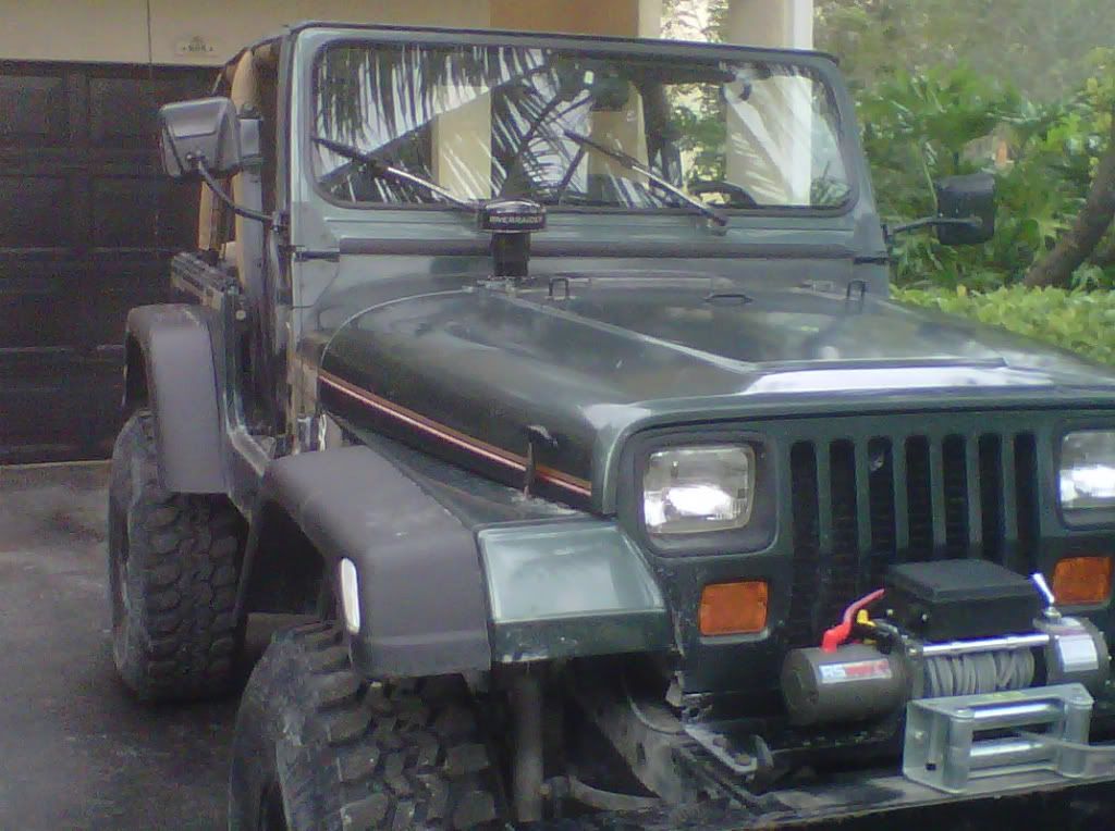 River Raider TJ Expedition Snorkel Installed in a YJ